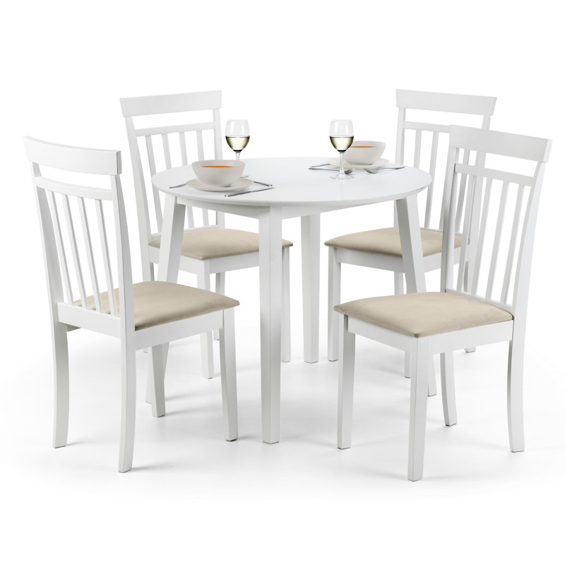 Breakwater Bay Inglewood Extendable Dining Set with 4 Chairs & Reviews